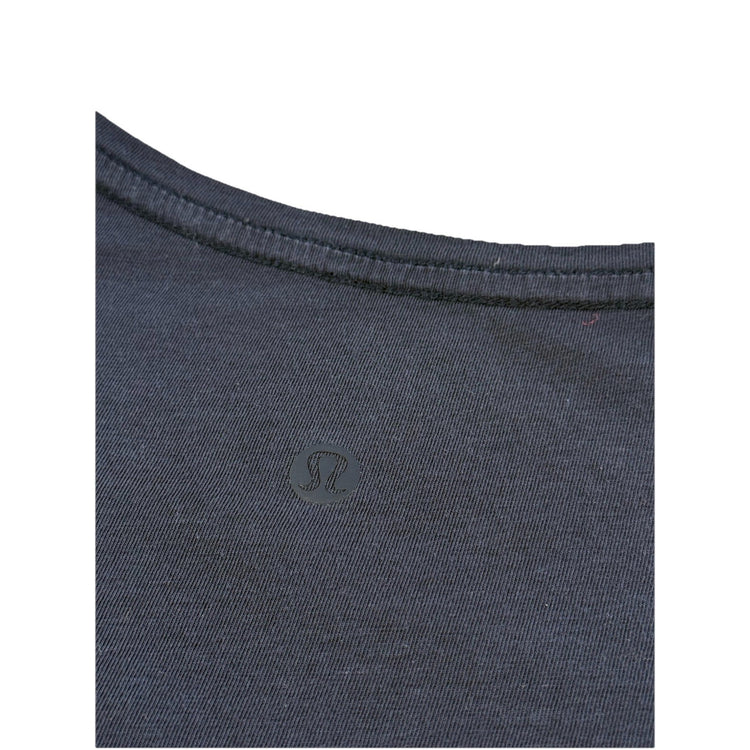Lululemon Navy Blue V-neck Short Sleeve T-shirt
