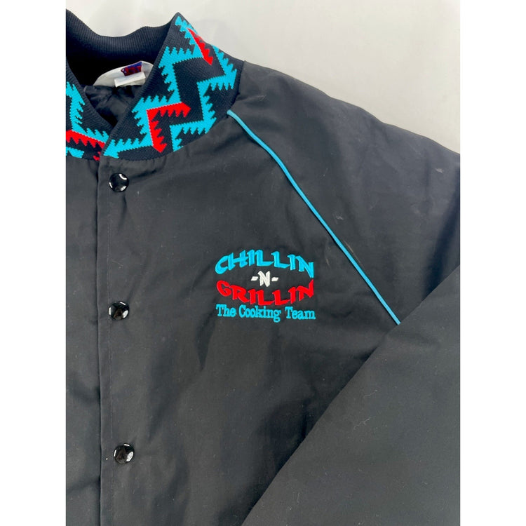 Men’s Vintage West Ark Bomber Jacket Size 2XL