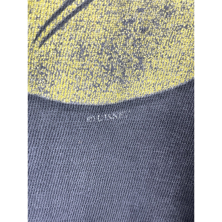 Men’s Vintage Disney Mickey Mouse Double Sided Faded Black T Shirt Sz XL