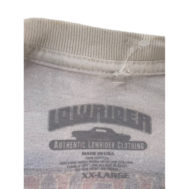 Men’s Authentic Lowriders Clothing “LOWRIDER” T-Shirt Size 2XL