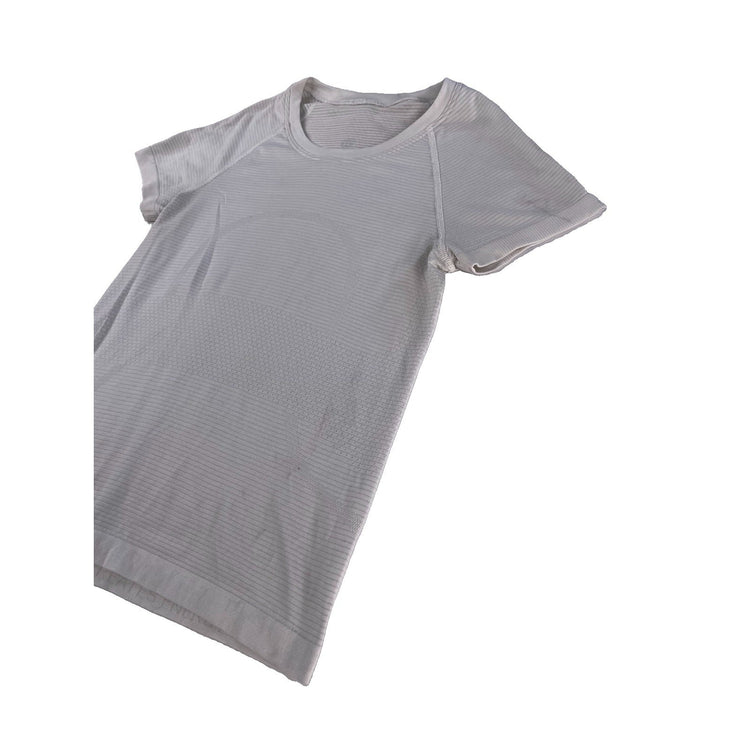 Womens Lululemon White T Shirt Size 2
