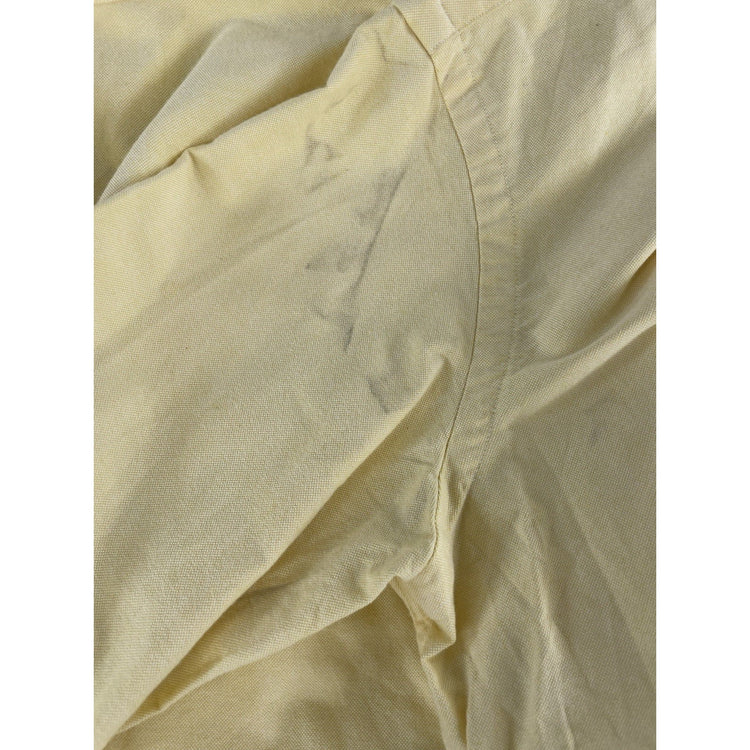 Mens Polo Ralph Lauren Classic Yellow ButtonUp Shirt Size Xs