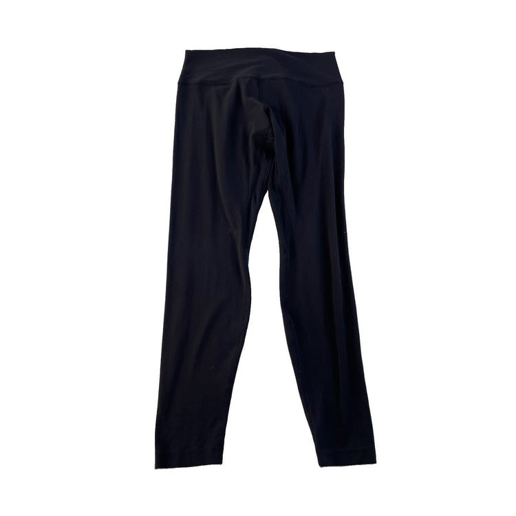 Womens Lululemon Solid Black Ankle Leggings Size 12