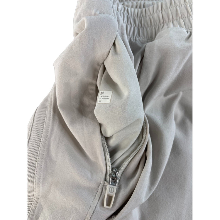 Men's Lululemon Athletic Training Shorts Beige Size M