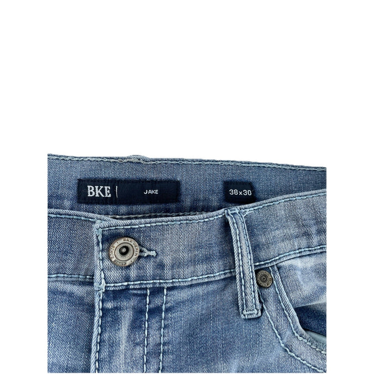 Men’s BKE | Jake: Relaxed Straight, Light Wash Blue Jeans Size 38x30
