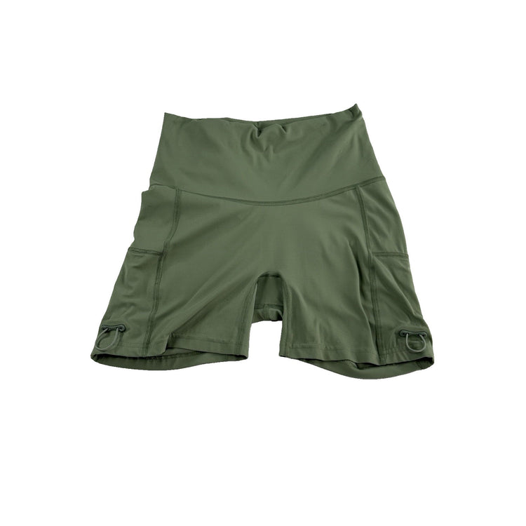 Womens Gymshark Seamless Lime Green Shorts Size S