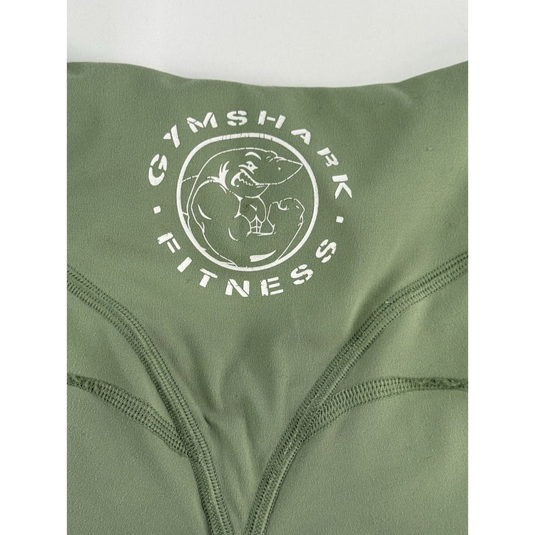 Womens Gymshark Seamless Lime Green Shorts Size S