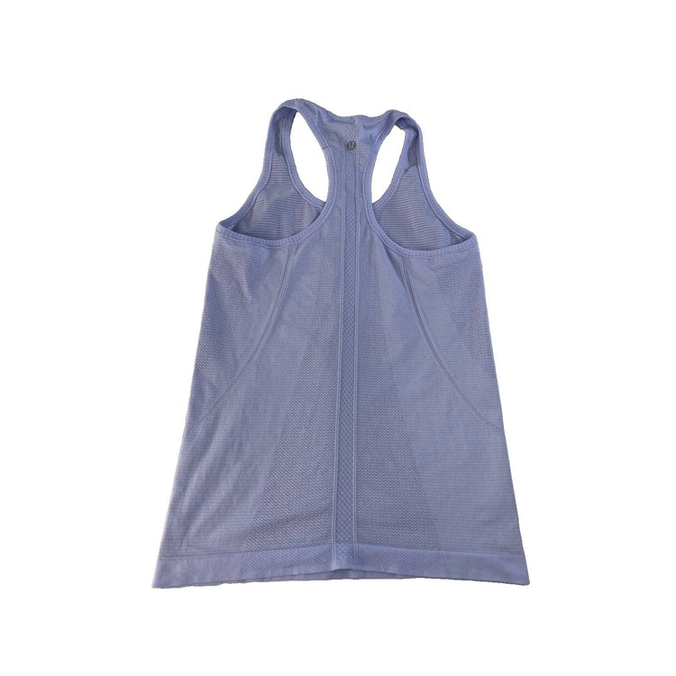 Women's Lululemon Seamless Racerback Athletic Tank Top Light Purple Size 6
