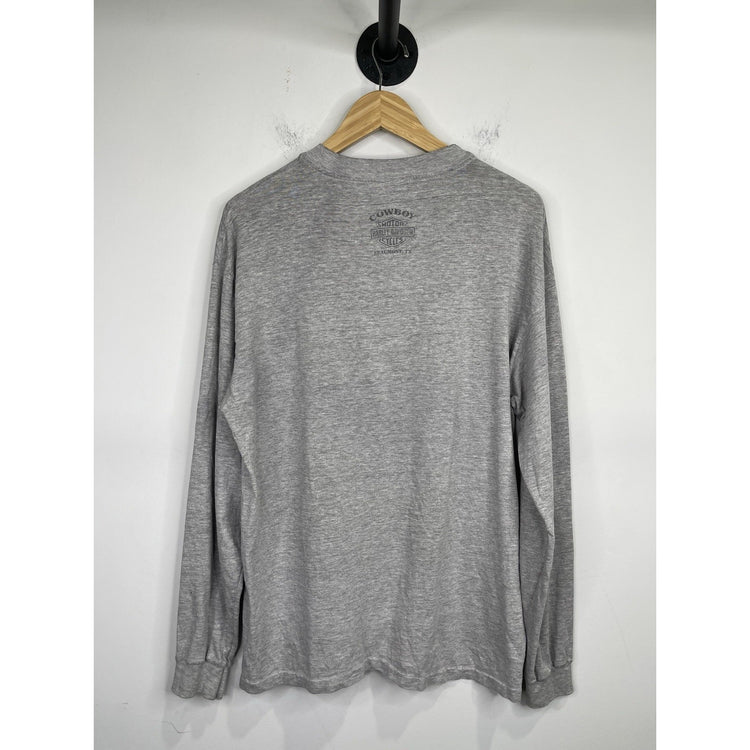 Vintage Harley Davison Made In Usa Long Sleeve T-shirt Size L