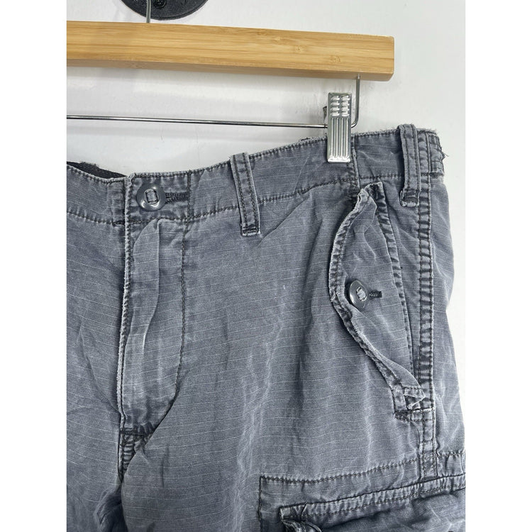 Men’s Vintage Polo Ralph Lauren Pants Blue Cargo Workwear Trooper Sz 34x29