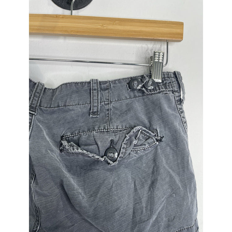 Men’s Vintage Polo Ralph Lauren Pants Blue Cargo Workwear Trooper Sz 34x29