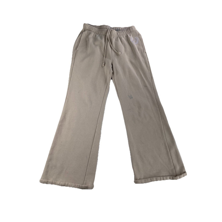 Womens Victoria’s Secret PINK Tan Flared Sweatpants Size Small