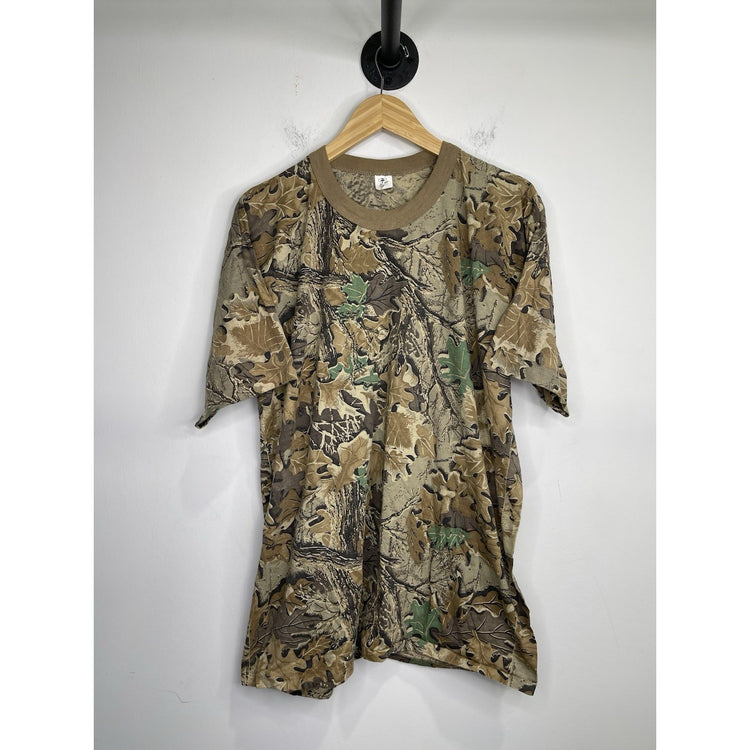 Men’s Camo Tee Swing Tag Short Sleeve T Shirt Sz XXL