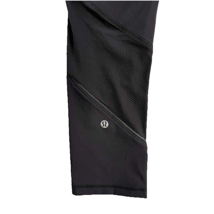 Womens Lululemon Leggings With Reflective Details Size 4