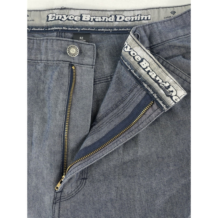 Mens Vintage Enyce Relaxed Loose Fit Baggy Denim Jeans Size 42