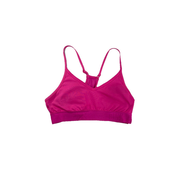Womens Victoria Secret Hot Pink Racerback Sports Bra Size XS