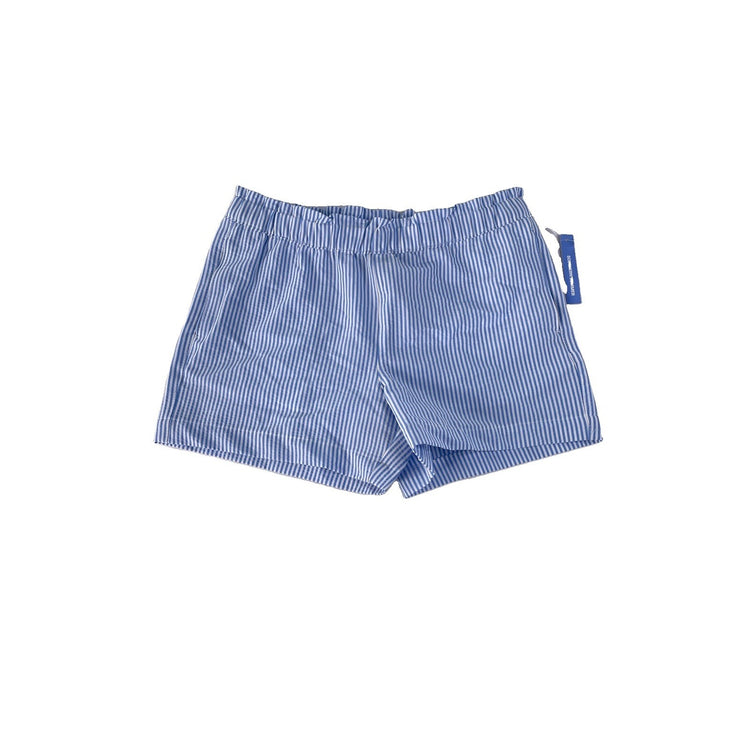 Youth Girl Magellan Outdoors NWT Blue White Stripe Seersucker Shorts SIZE M 8-10