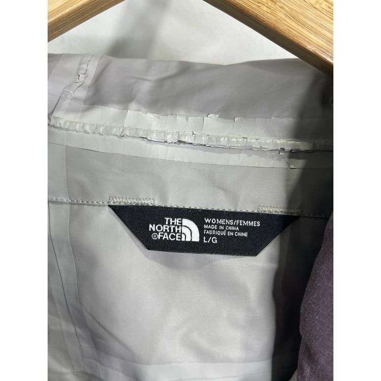Women’s The North Face Purple Heavy Hooded Windbreaker Sz L
