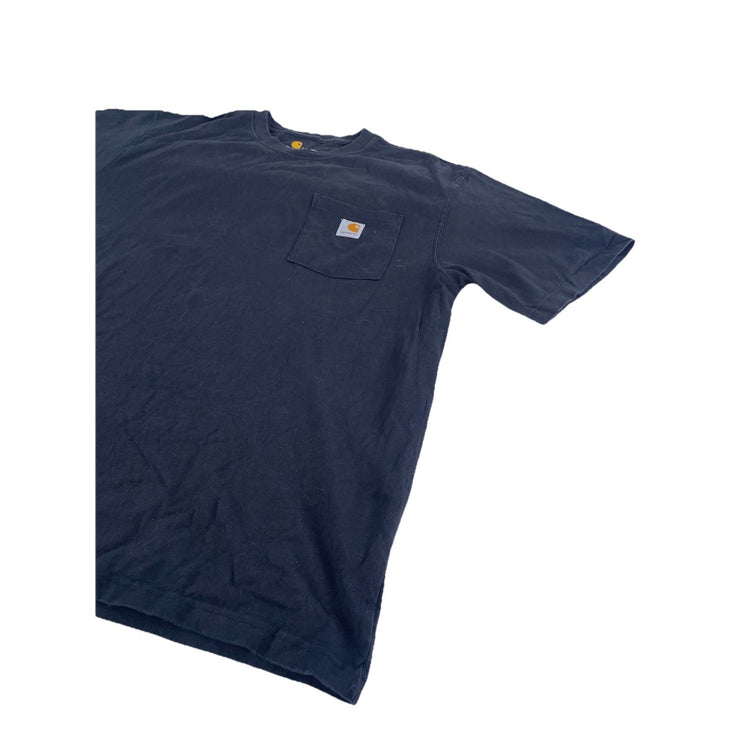 Mens Carhartt Short Sleeve Black T Shirt Size Large