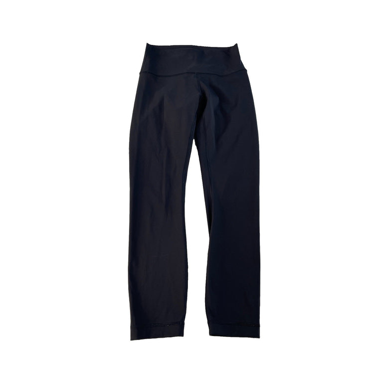 Women's Lululemon Solid Black High-Rise Leggings Size 4