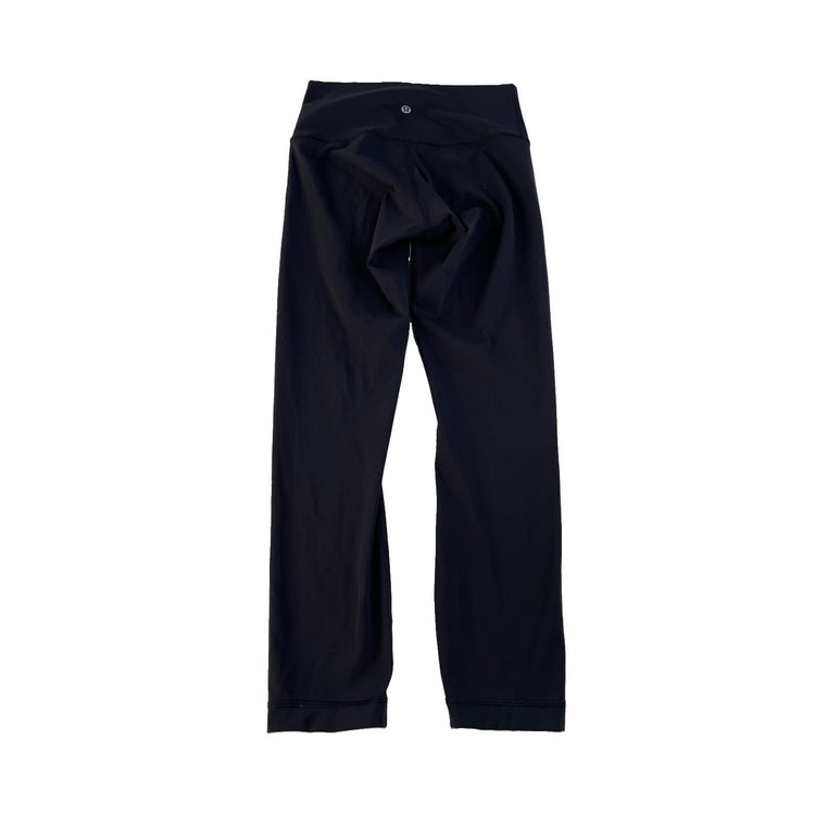 Women's Lululemon Solid Black High-Rise Leggings Size 4