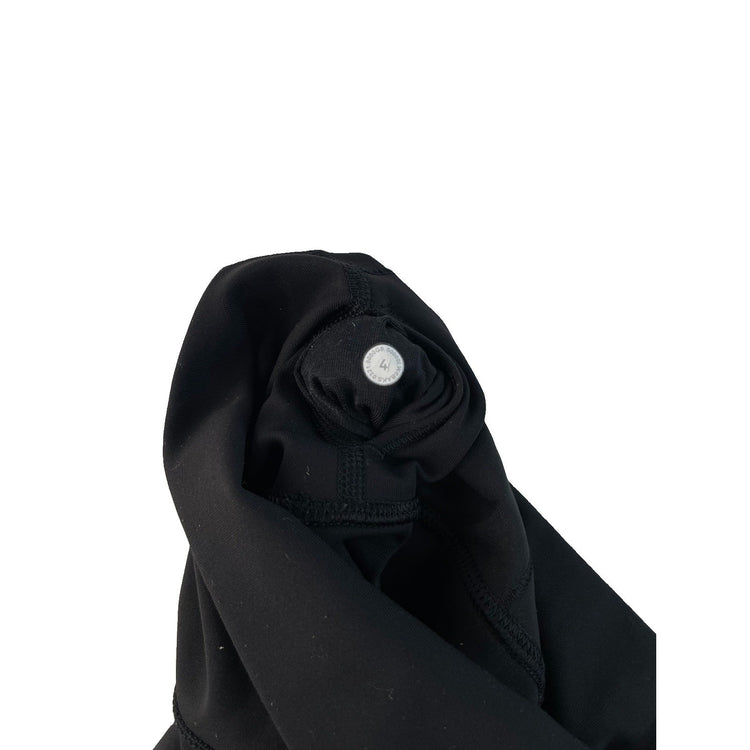 Women's Lululemon Solid Black High-Rise Leggings Size 4