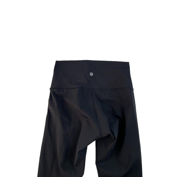 Women's Lululemon Solid Black High-Rise Leggings Size 4