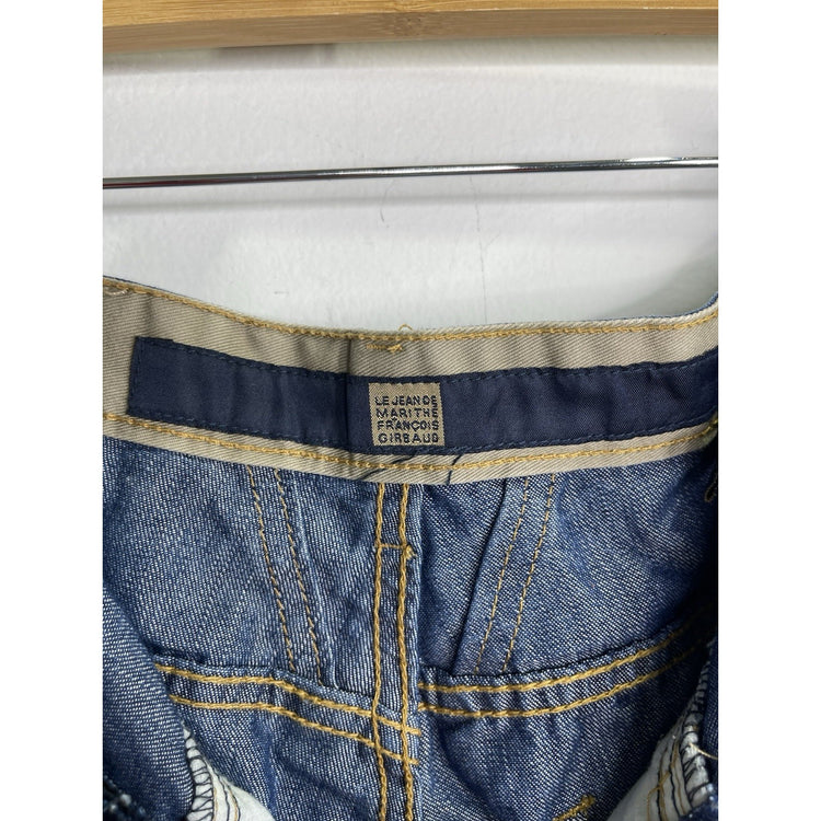 Le Jean De Marithe Francois Girbaud Shorts Mens 34 Blue Denim VTG