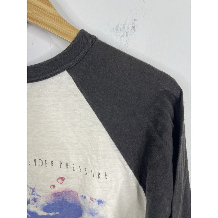 Rush Vintage 1984 Grace Under Pressure Raglan Baseball Style Concert Shirt Sz L