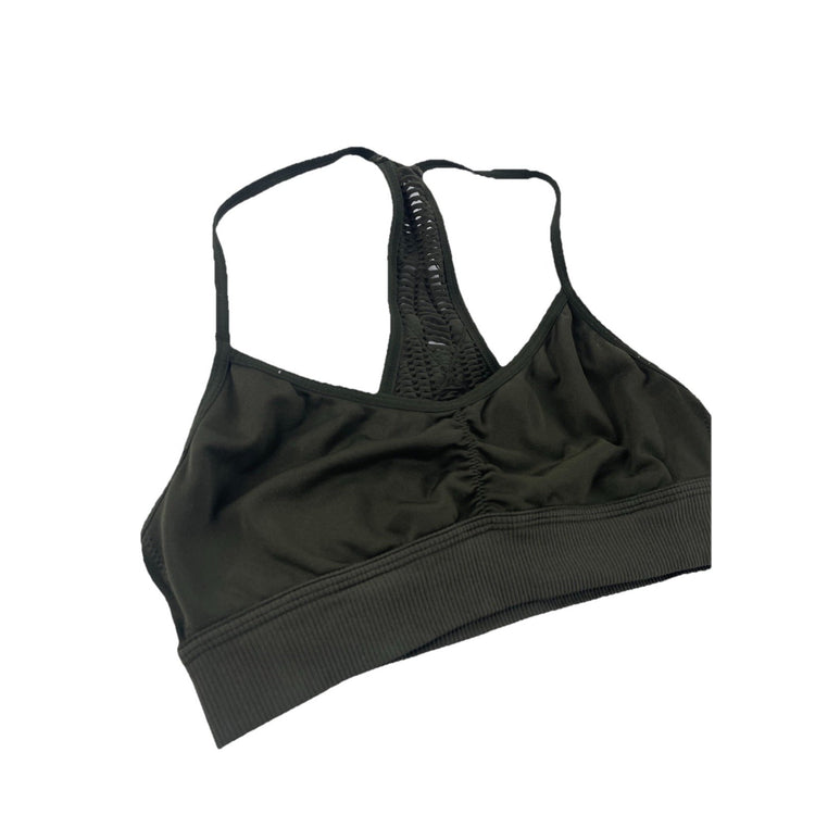 Womens Victoria’s Secret PINK Green Sports Bra Size XS