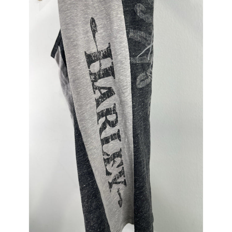 Harley Davidson Tank Top Womens L Classic Ride Paducah KY Sleeveless Gray Black