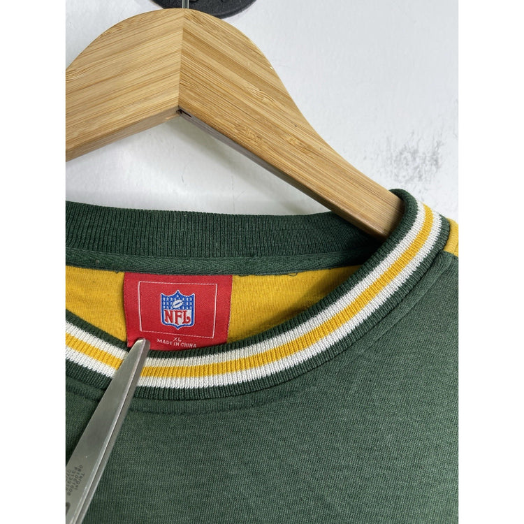 Vintage Green Bay Packers Sweatshirt Mens XL NFL Football Team Y2K Logo Sweater