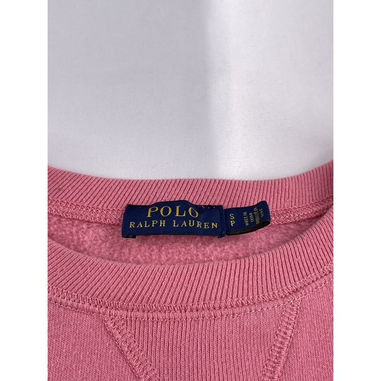 Womens Ralph Lauren Size Small Pink Crew Neck Sweater
