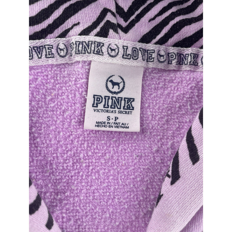 Women’s PINK Victoria Secret Regular Light Purple Zip Up Jacket Size S