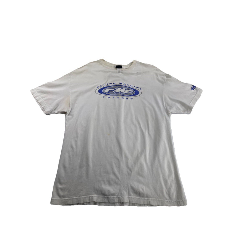 Mens Vintage Fmf So Calif Racing White Tee Size Xl