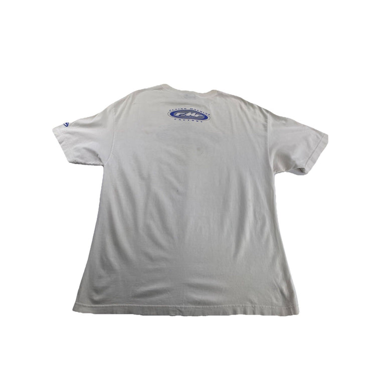 Mens Vintage Fmf So Calif Racing White Tee Size Xl