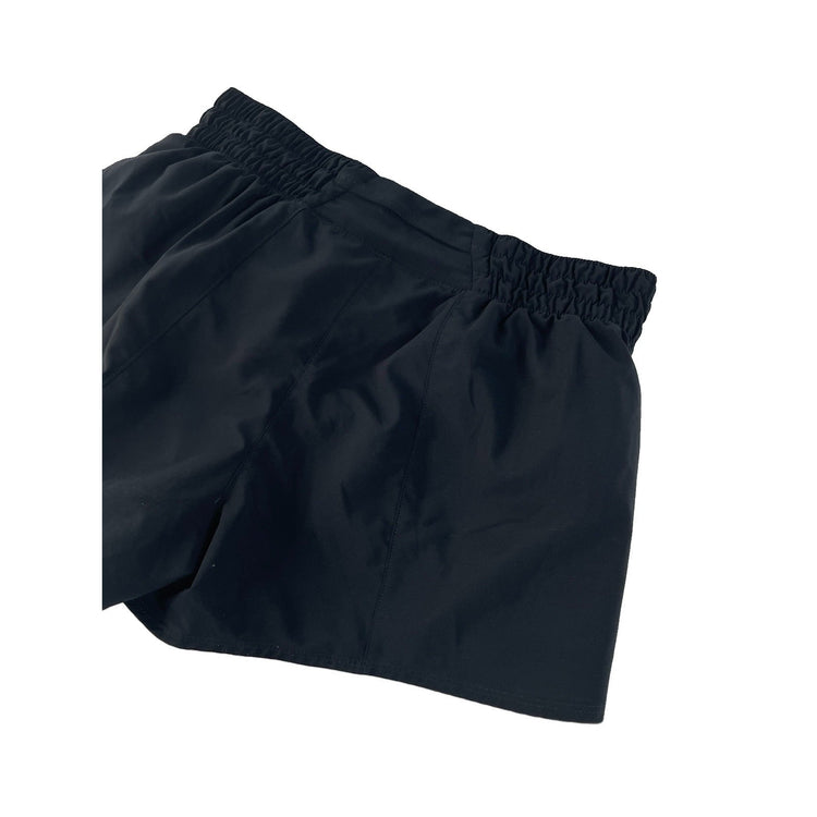 Women's Nike Dri-Fit Athletic Running Shorts, Solid Black, Size M