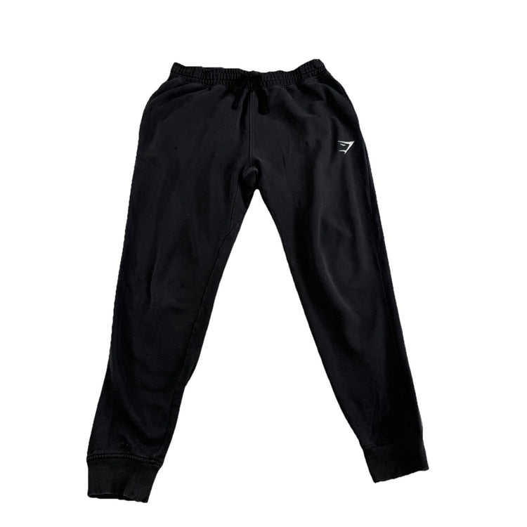 Mens Gymshark Black Sweatpant Joggers Size M