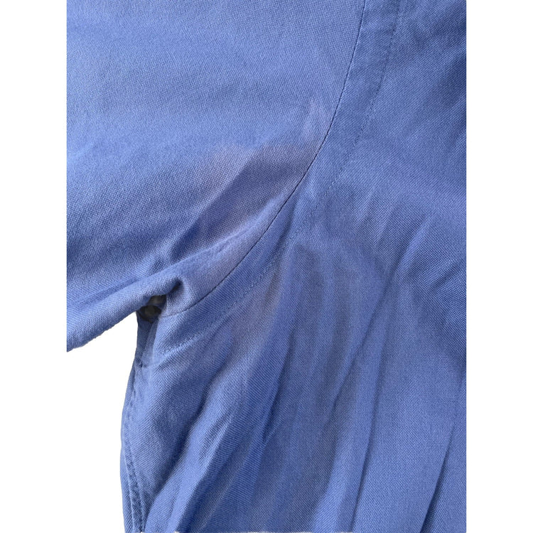 Mens Polo Ralph Lauren Blue Short Sleeve Classic Fit Shirt Size XL