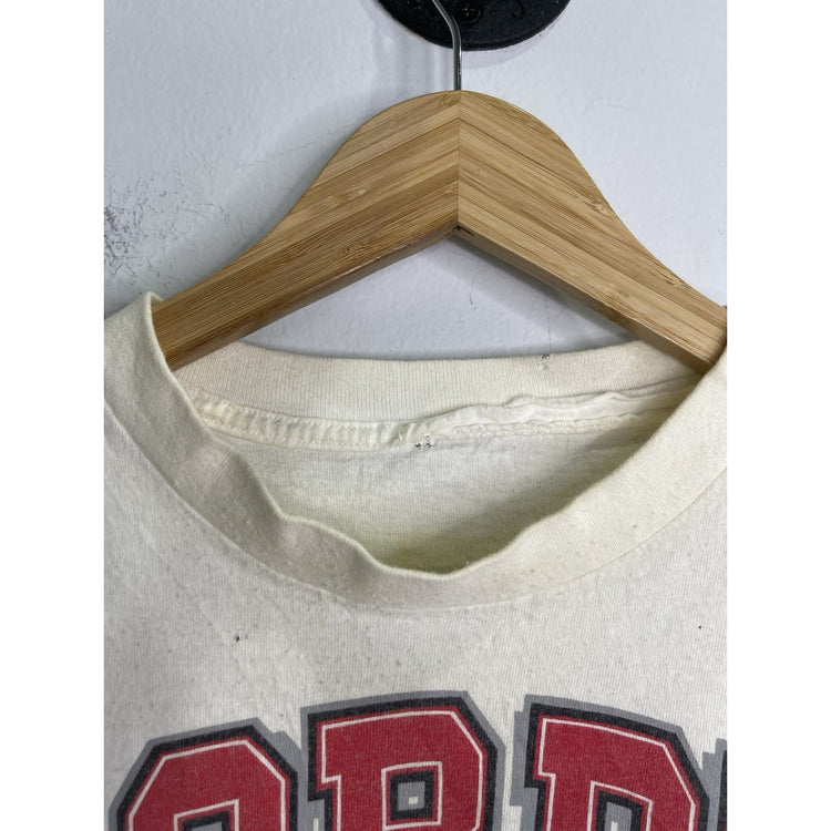 Men’s 90s Vintage Jesus Tee Living Epistles Lords Gym Double-Sided T Shirt Sz XL