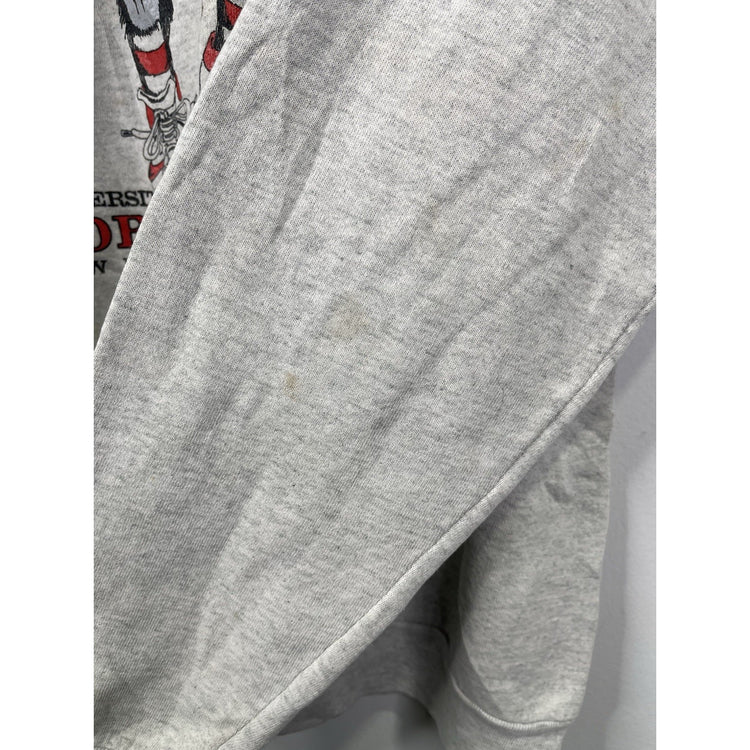 Vintage 90s Men’s University Of New Mexico Lobos Graphic Sweatshirt Size 2XL