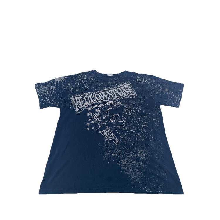 Mens Gildan Yellowstone National Park Graphic T-Shirt Men's Size Large