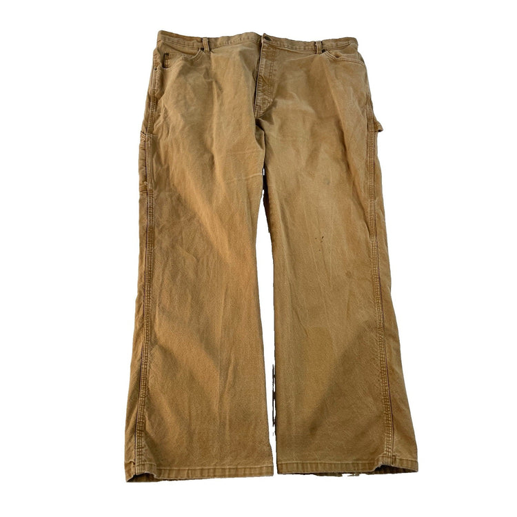 Men's Dickies Carpenter Pants Tan Duck Canvas Jeans Size 44x30