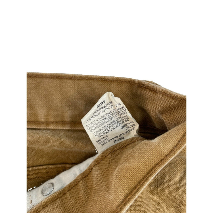 Men's Dickies Carpenter Pants Tan Duck Canvas Jeans Size 44x30