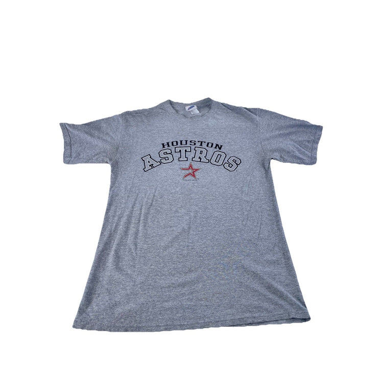 Mens 2004 Houston Astros Gray T Shirt Size Medium