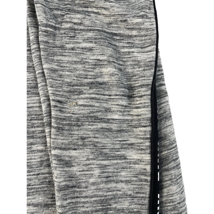Womens PINK Victorias Secret Gray Quarter Zip Sweater Size Medium