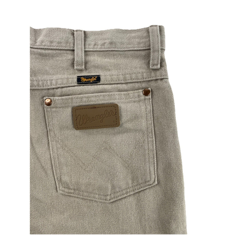 Men’s Wrangler Tan Relaxed Straight Khaki-pants Size 34x34