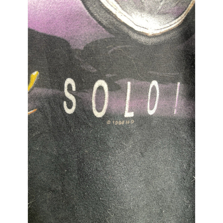 Vintage Men’s 1998 Harley Davidson T Shirt Daytona Beach Black Ridin Solo Size M