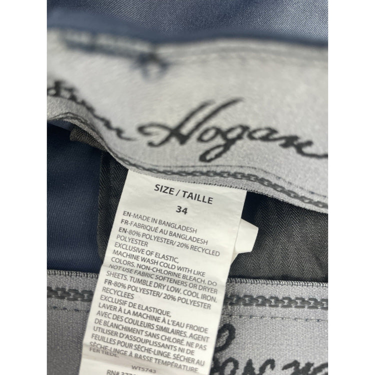 Mens Modern Ben Hogan Navy Blue Performance Golf Shorts Size 34