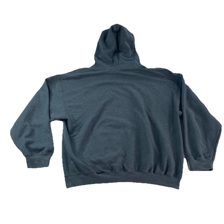 Mens Harley Davidson Grey Police Motorcycles Hoodie Size XL